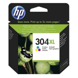 HP ΜΕΛΑΝΙ 304XL TRI-COLOUR ORIGINAL INK CRTR 300 PGS