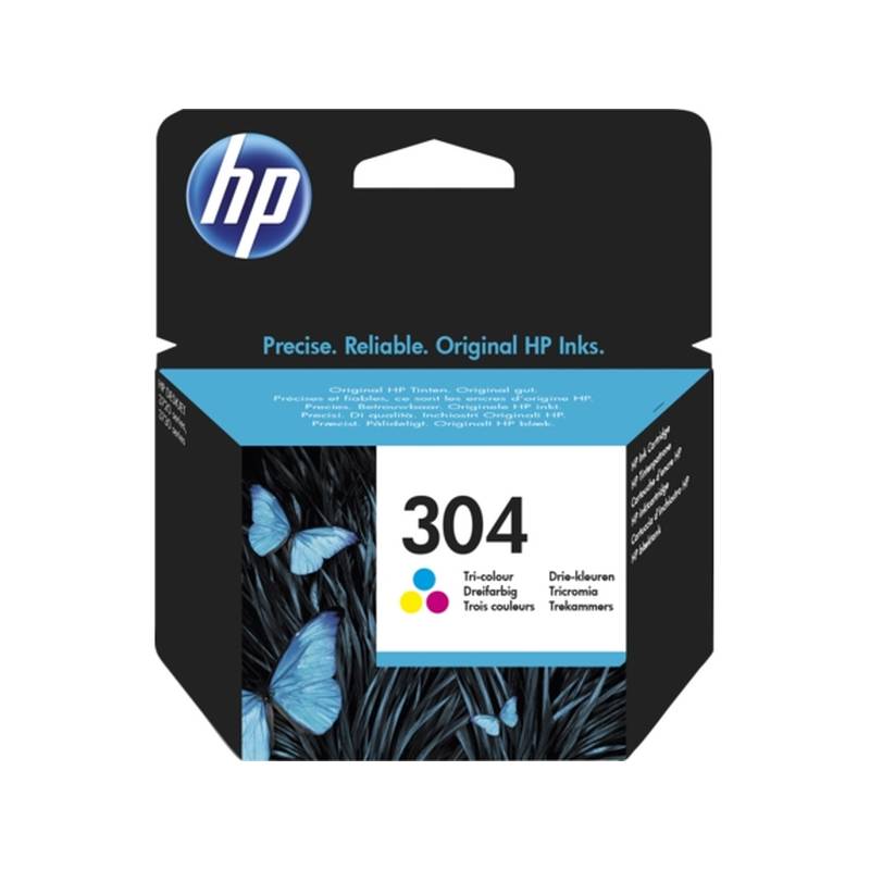 HP ΜΕΛΑΝΙ 304 TRI-COLOUR INK CRTR 100 PGS