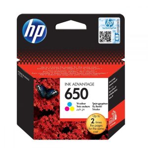 HP ΜΕΛΑΝΙ 650 TRI-COLOUR INKJET