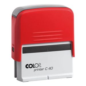 ΣΦΡΑΓΙΔΑ COLOP PRINTER C 40 (59X23MM) ΚΟΚΚΙΝΗ