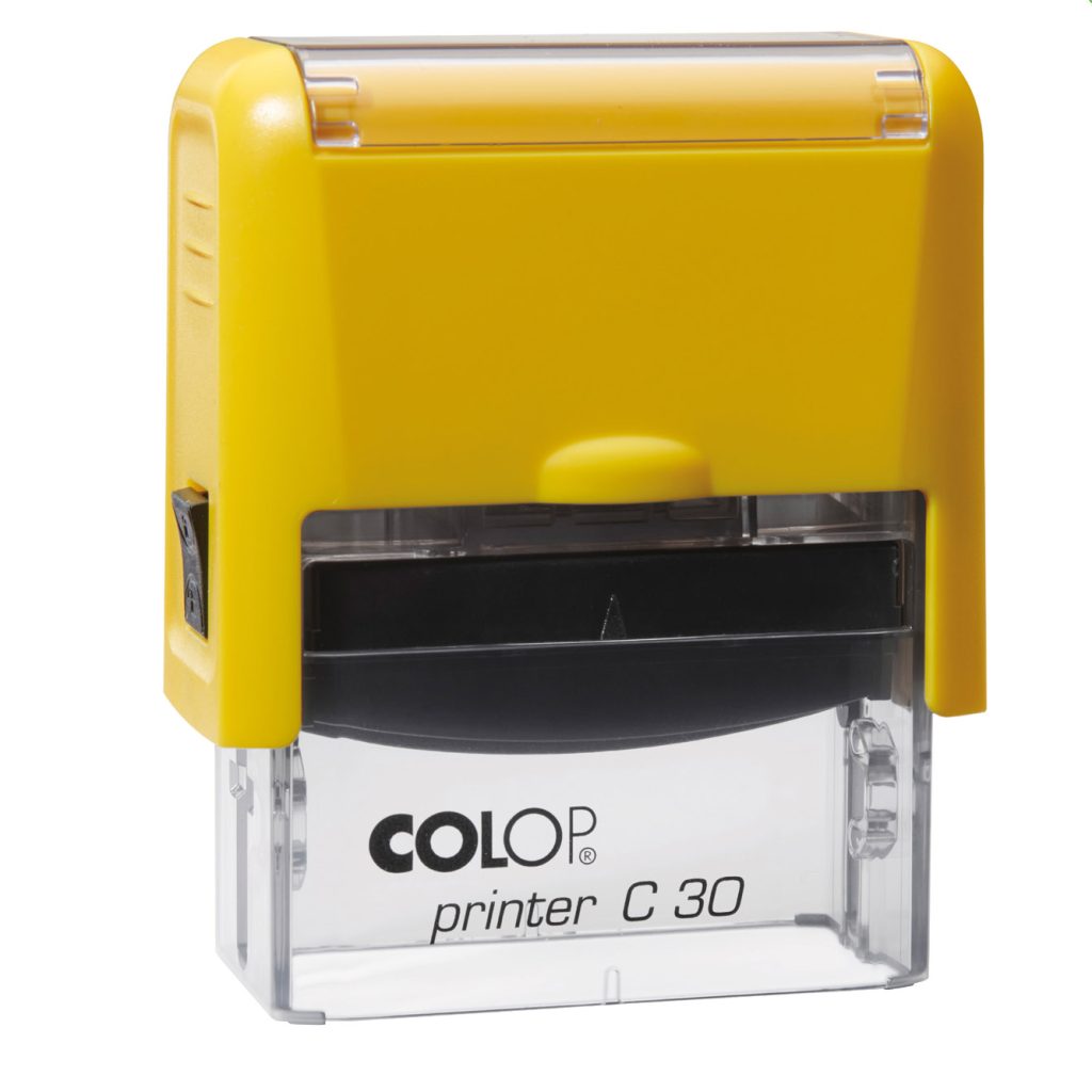 ΣΦΡΑΓΙΔΑ COLOP PRINTER C 30 (47X18MM) ΚΙΤΡΙΝΗ