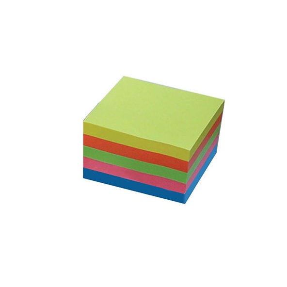 STICK NOTES ΑΥΤΟΚΟΛΛΗΤΑ ΧΑΡΤΑΚΙΑ ΣΗΜΕΙΩΣΕΩΝ ΚΥΒΟΣ 51Χ51 400Φ NEON