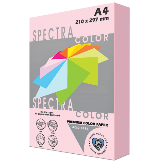 ΧΑΡΤΙ ΦΩΤΟΤΥΠΙΚΟ Α4 SPECTRA 80GR PINK ΑΠΑΛΟ