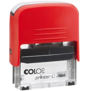 ΣΦΡΑΓΙΔΑ COLOP PRINTER C 30 (47X18MM) ΚΟΚΚΙΝΗ