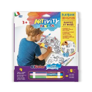 CARIOCA ARTIVITY ΣΕΤ ΖΩΓΡΑΦΙΚΗΣ ΜΕ 4 ΜΑΡΚΑΔΟΡΟΥΣ ΔΥΟ ΧΡΩΜΑΤΩΝ ΚΑΙ ΑΛΜΠΟΥΜ άλμπουμ