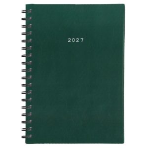 ΗΜΕΡΟΛΟΓΙΟ ΗΜΕΡΗΣΙΟ ΣΠΙΡΑΛ ΠΡΑΣΙΝΟ 21Χ29 Α4 2027