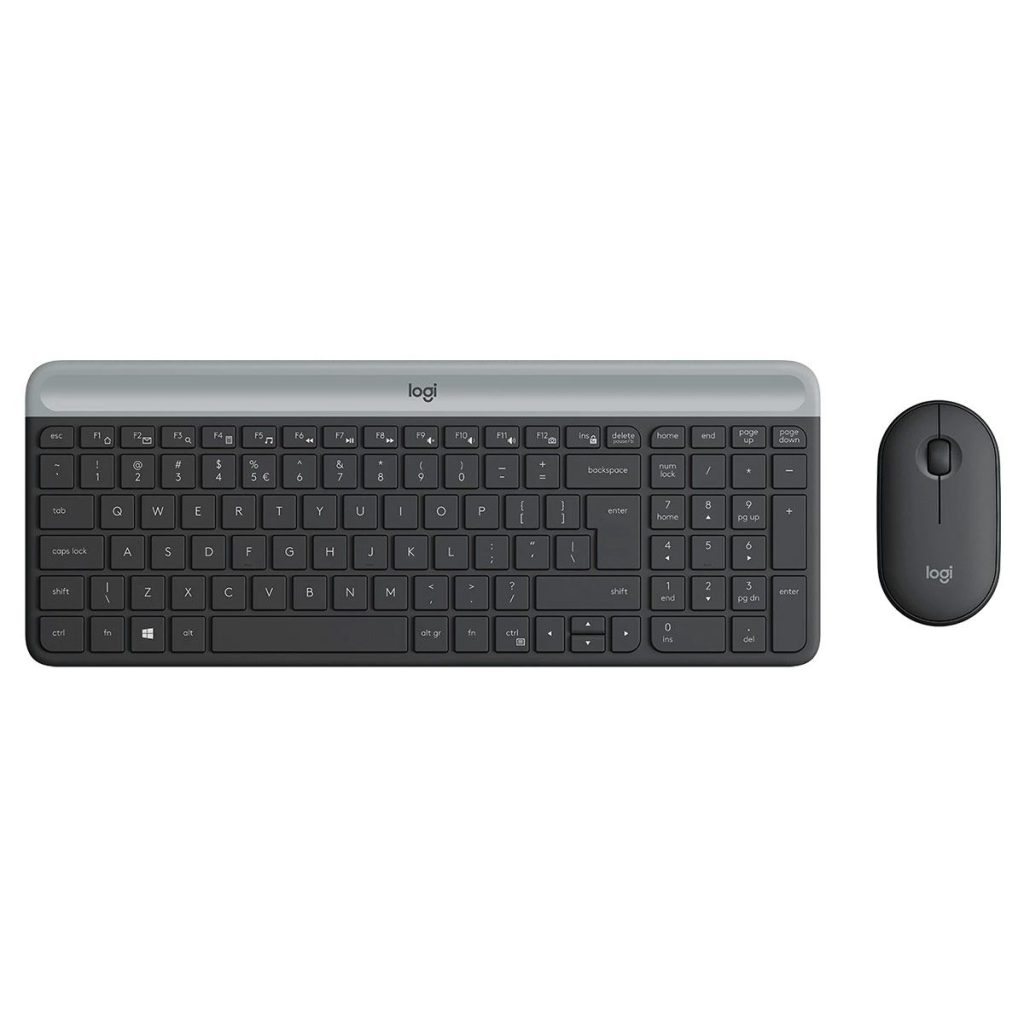 LOGITECH MK470 ΑΣΥΡΜΑΤΟ ΣΕΤ ΠΛΗΚΤΡΟΛΟΓΙΟ ΠΟΝΤΙΚΙ ΑΓΓΛΙΚΟ US