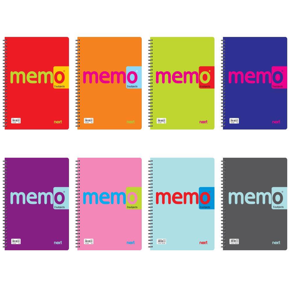 ΤΕΤΡΑΔΙΟ MEMO ΣΠΙΡΑΛ 21Χ29 (Α4) 5ΘΕΜ