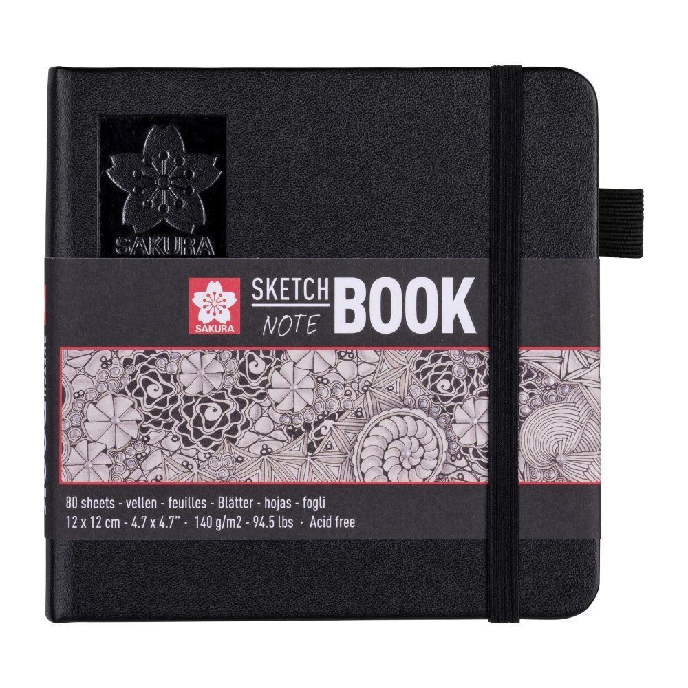 SAKURA SKETCH /NOTE BOOK ΜΑΥΡΟ 80 ΦΥΛ 12Χ12ΕΚ ΜΕ ΣΑΜΟΥΑ ΧΑΡΤΙ