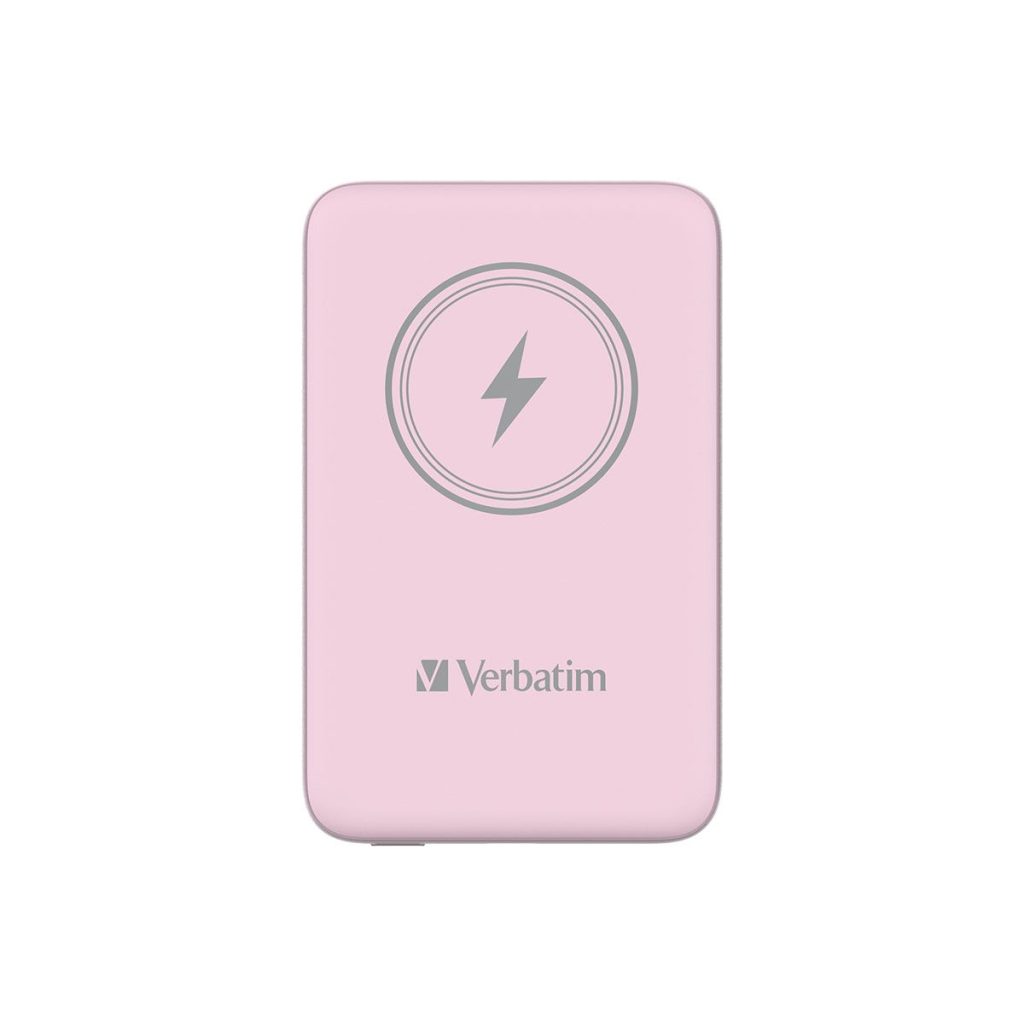 VERBATIM CHARGE 'N' GO MAGNETIC WIRELESS POWER BANK 10000 ΡΟΖ