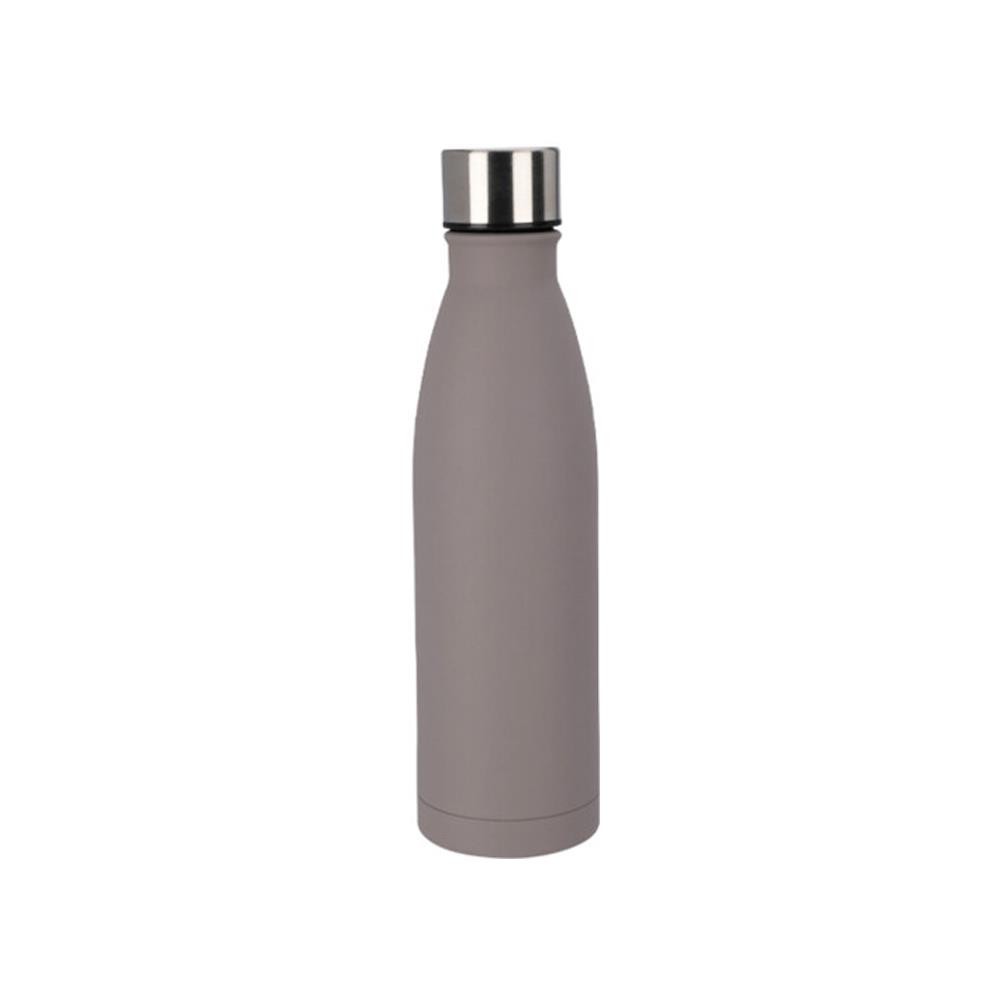 ΑΝΟΞΕΙΔΩΤΟΣ ΘΕΡΜΟΣ ΜΕ ΔΙΠΛΑ ΤΟΙΧΩΜΑΤΑ 500ML ΓΚΡΙ