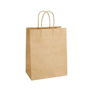 ΤΣΑΝΤΑ ΧΑΡΤΙΝΗ ECO CRAFT ΣΤΡΙΦΤΟ ΧΕΡΟΥΛΙ Υ35X26X12EK 50TMX