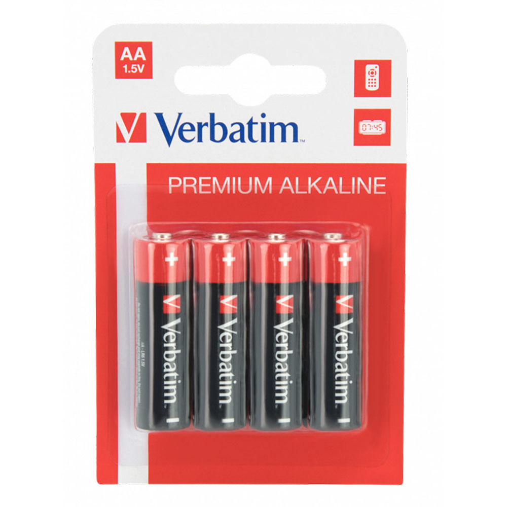 VERBATIM AA ΜΠΑΤΑΡΙΕΣ ΑΛΚΑΛΙΚΕΣ 1,5V 4PACK