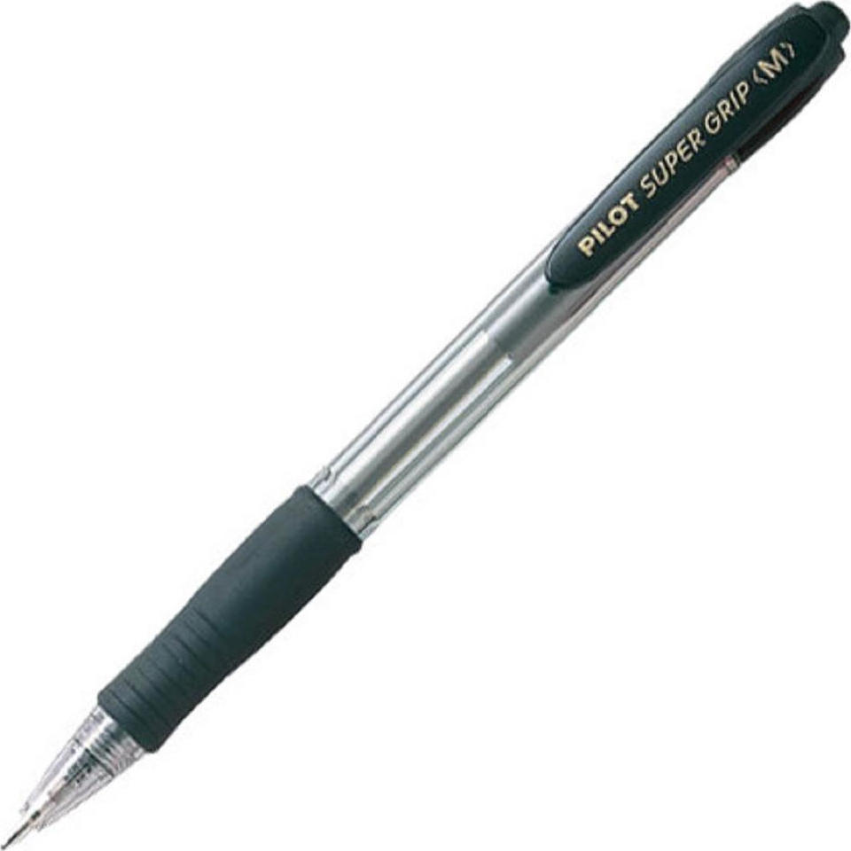ΣΤΥΛΟ ΔΙΑΡΚΕΙΑΣ PILOT SUPER GRIP MEDIUM ΜΑΥΡΟ