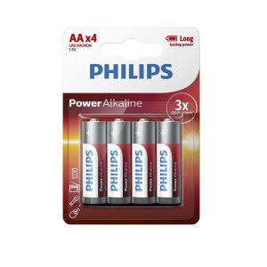 PHILIPS AA ΑΛΚΑΛΙΚΕΣ ΜΠΑΤΑΡΙΕΣ ΥΨΗΛΗΣ ΑΠΟΔΟΣΗΣ 4ΤΜΧ