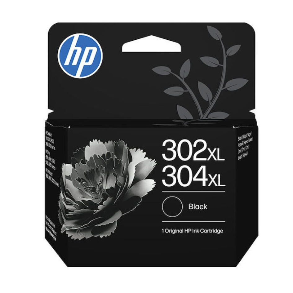 HP ΜΕΛΑΝΙ INKJET No 302XL-304XL BLACK B7RT9AE