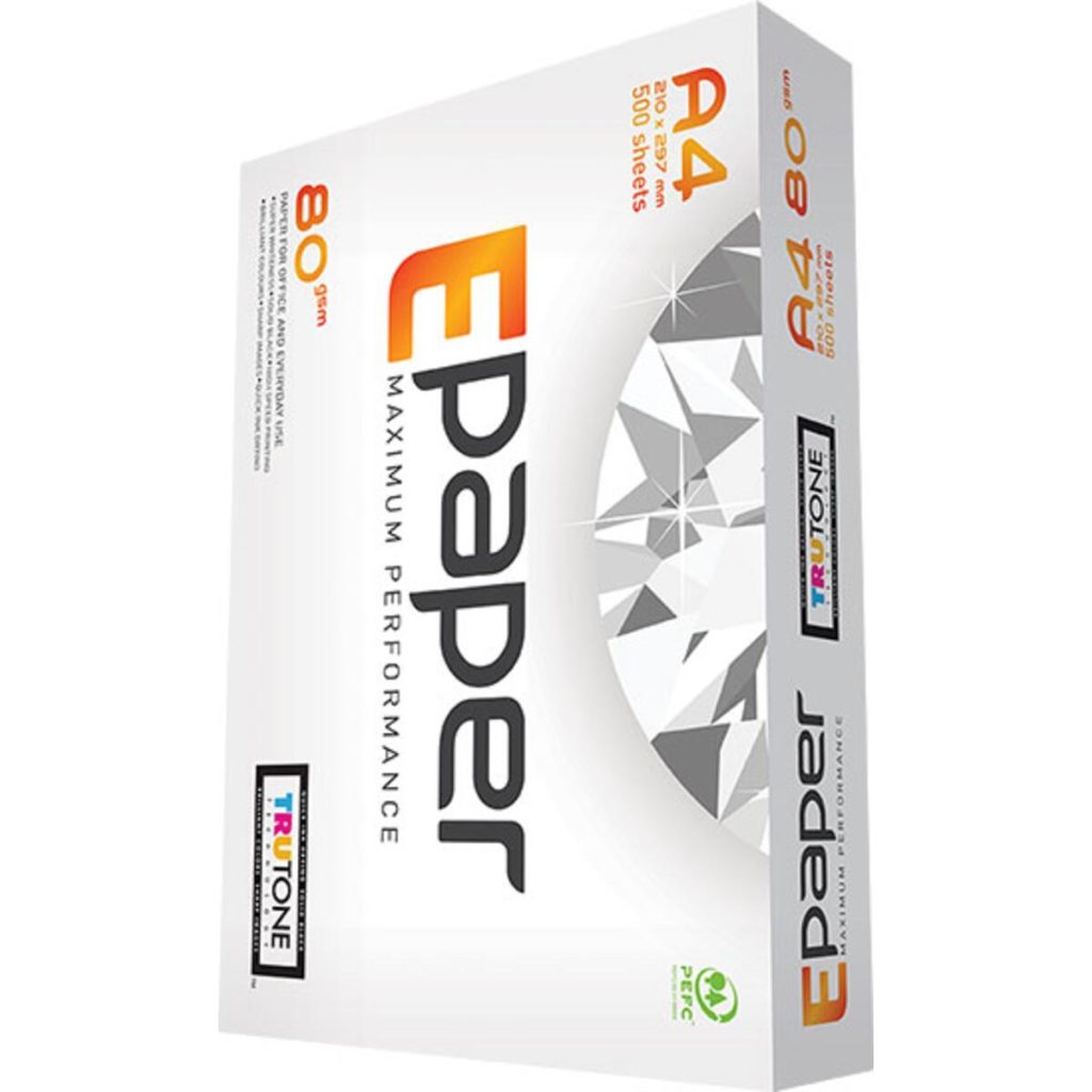 ΧΑΡΤΙ ΦΩΤΟΤΥΠΙΚΟ Α4 ΛΕΥΚΟ E-PAPER 80GR