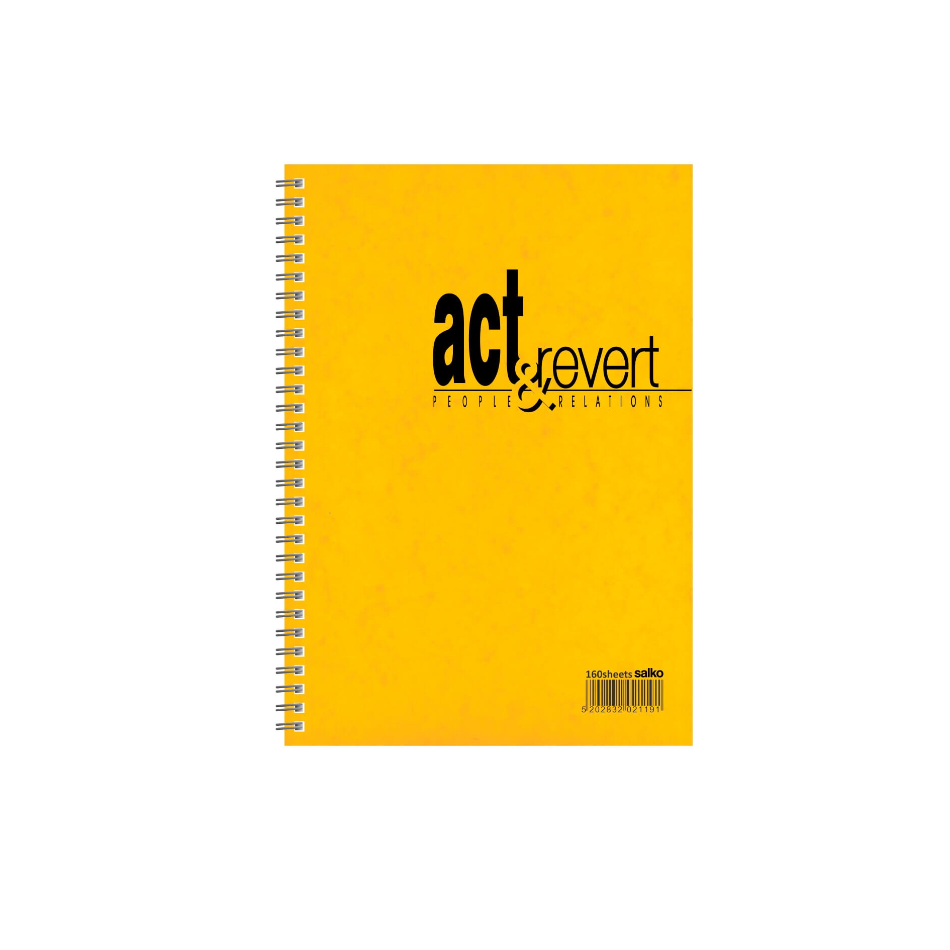 ΤΕΤΡΑΔΙΟ ΣΠΙΡΑΛ ACT&REVERT 320 ΣΕΛΙΔΕΣ 10Χ14