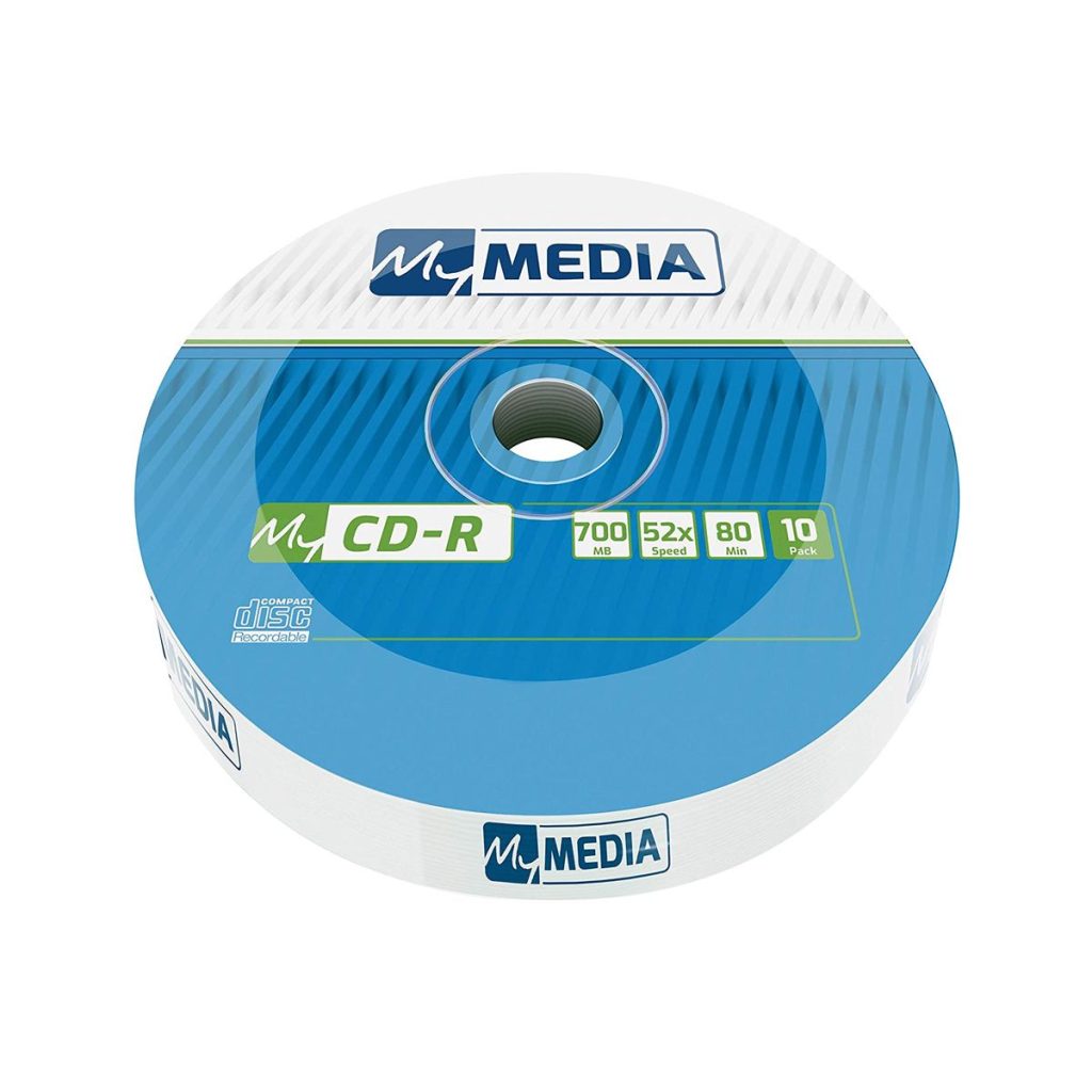 MYMEDIA - CDR 52X 10PK WRAP 700MB (BY VERBATIM)