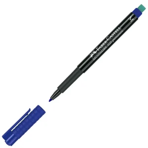 ΜΑΡΚΑΔΟΡΟΣ ΑΝΕΞΙΤΗΛΟΣ ΔΙΑΦΑΝΕΙΩΝ FABER CASTELL 1513 M ΜΠΛΕ