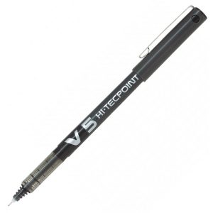 PILOT ROLLER V-5 GRIP 0.5 HI-TECPOINT ΜΑΥΡΟ
