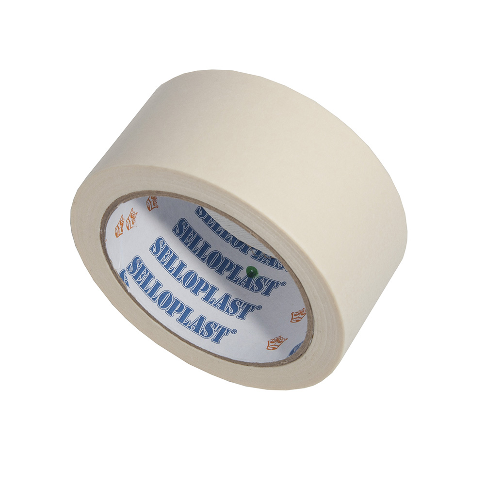 ΧΑΡΤΟΤΑΙΝΙΑ MASKING TAPE ΛΕΥΚΗ 48MM/45YRDS SELLOPLAST