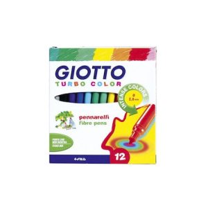 GIOTTO TURBO COLOR ΜΑΡΚΑΔΟΡΟΙ ΖΩΓΡΑΦΙΚΗΣ 2.8MM ΛΕΠΤΟΙ ΣΕΤ 12 ΤΜΧ