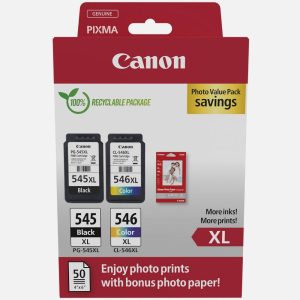 CANON ΜΕΛΑΝΙ INKJET PG545XL/CL546XL PHOTO VALUE