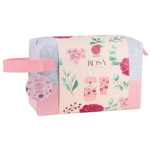AURORA ROSA ΣΕΤ ΔΩΡΟΥ ΜΕ ΝΕΣΕΣΕΡ, ΑΦΡΟΛΟΥΤΡΟ 270ML & BODY LOTION 60ML