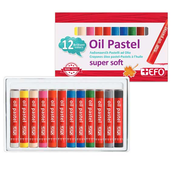 ΛΑΔΟΠΑΣΤΕΛ SOFT Φ10mm 12 ΧΡΩΜΑΤΑ +EFO