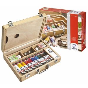 TALENS VAN GOGH ΑΚΡΥΛΙΚΑ ΧΡΩΜΑΤΑ ΣΕΤ 10ΤΕΜ ΤΩΝ 40ML ΚΑΙ 2 ΒΟΗΘΗΤΙΚΑ ΤΩΝ 75ML ΥΛΙΚΑ