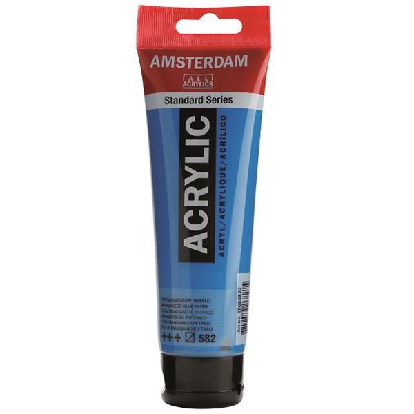 TALENS AMSTERDAM ΑΚΡΥΛΙΚΟ ΧΡΩΜΑ 582 MANGAN.BL.PHTHALO 120ML