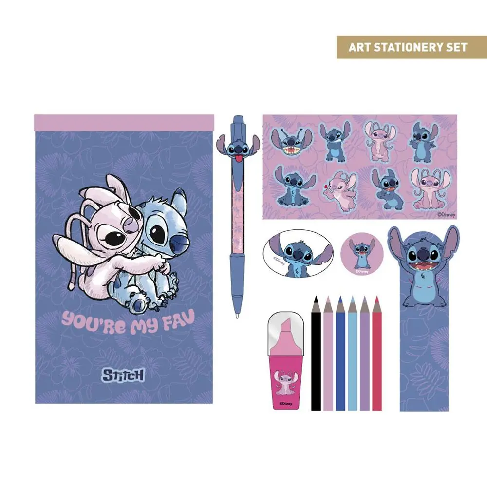 ΣΕΤ ΔΩΡΟΥ ΜΕ ΕΙΔΗ ΓΡΑΦΗΣ DISNEY LILO & STITCH ANGEL - Image 2