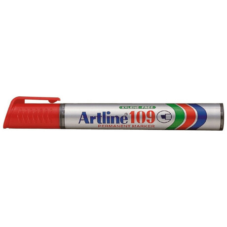 ΜΑΡΚΑΔΟΡΟΣ ΑΝΕΞΙΤΗΛΟΣ ARTLINE 109 2-5MM ΚΟΚΚΙΝΟΣ