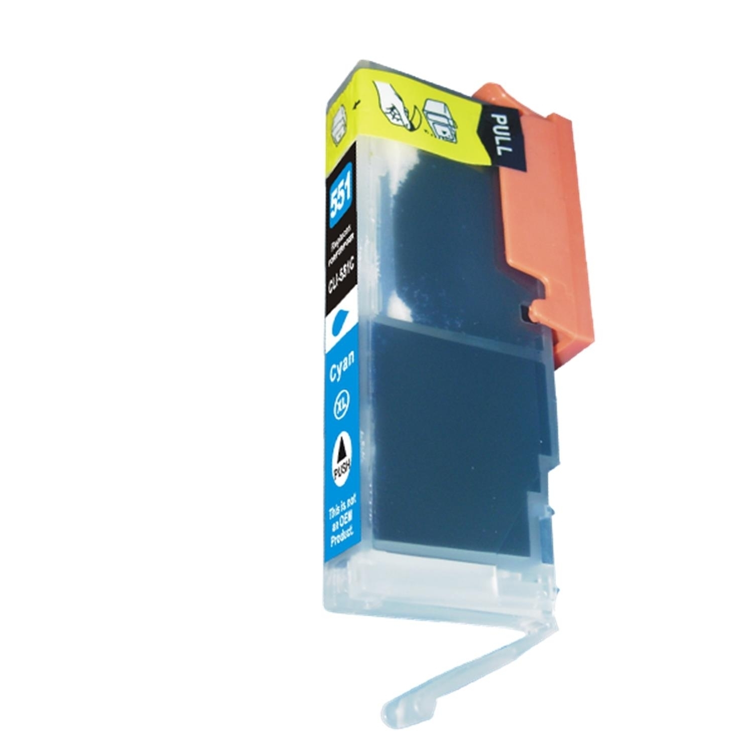 CANON ΜΕΛΑΝΙ ΣΥΜΒΑΤΟ ΙΝΚ CL551XL CYAN 13ML