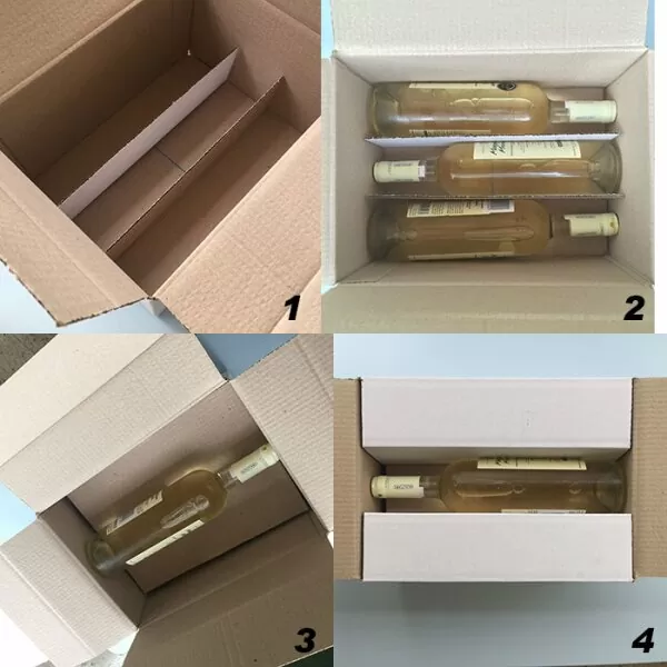 ΧΑΡΤΟΚΙΒΩΤΙΟ ΓΙΑ 6 ΜΠΟΥΚΑΛΙΑ X 0,75ML - Image 2