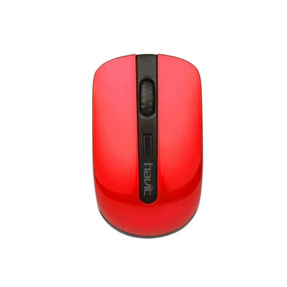 HAVIT WIRELESS MINI MOUSE RED MS989GT