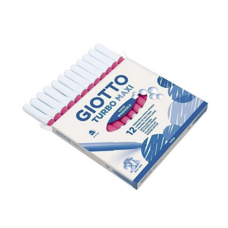 GIOTTO TURBO MAXI ΜΑΡΚΑΔΟΡΟΙ ΧΟΝΤΡΟΙ 12TEM ΜΟΝΟΧΡΩΜΙΕΣ ΦΟΥΞΙΑ