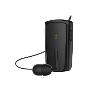 ΑΚΟΥΣΤΙΚΟ BLUETOOTH IPRO RH120 RETRACTABLE ΜΑΥΡΟ RH120BL