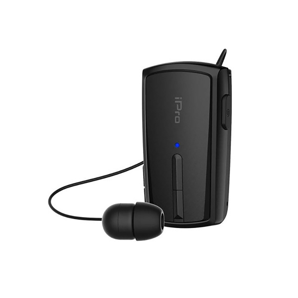 ΑΚΟΥΣΤΙΚΟ BLUETOOTH IPRO RH120 RETRACTABLE ΜΑΥΡΟ RH120BL