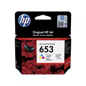 HP ΜΕΛΑΝΙ INKJET No 653 TRI-COLOUR 3YM74AE