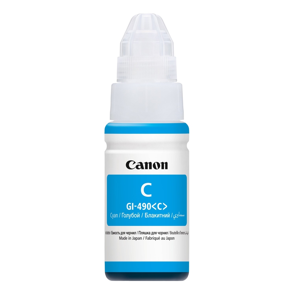 CANON ΜΕΛΑΝΙ INKJET GI-490 CYAN 0664C001