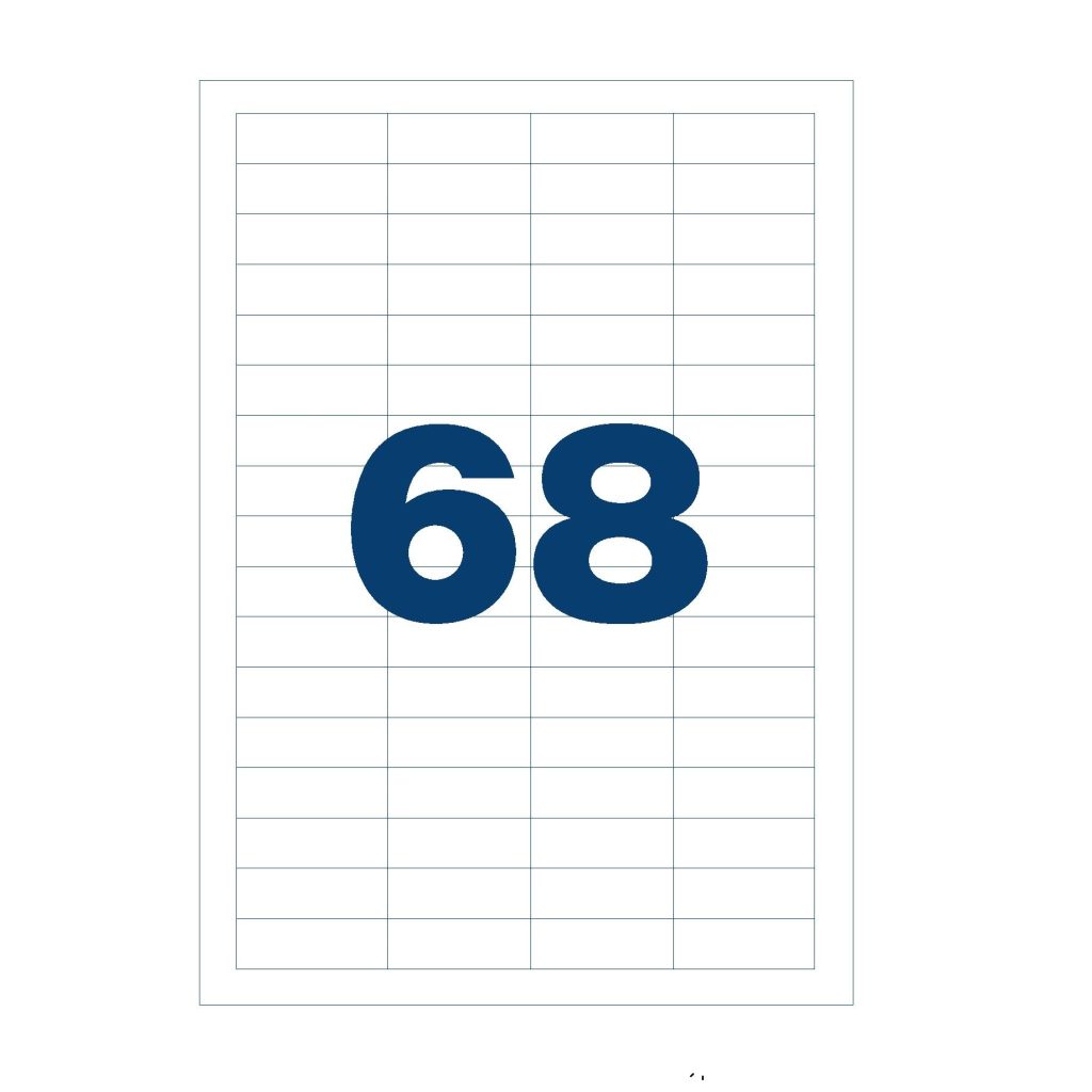 48.5X16.9  ΕΤΙΚΕΤΕΣ LASER-COPY-INKJET 100Φ MULTI3 (6800 ETIK)