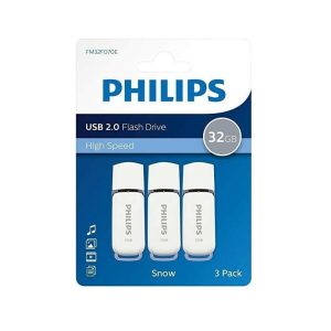 USB STICK PHILIPS SNOW EDITION FM32FD70E/00 USB 2.0 32GB USB-A 3TMX