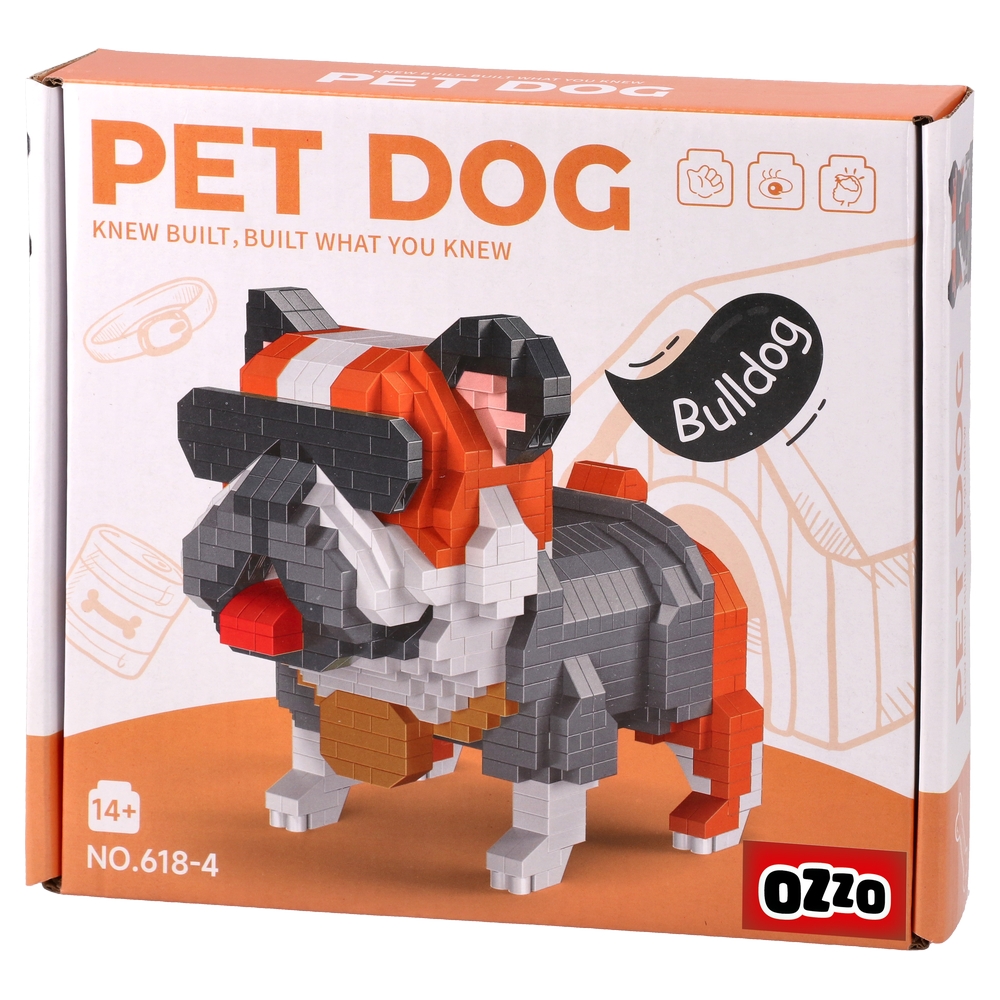 ΣΕΤ KATAΣΚΕΥΗΣ ME TOYBΛAKIA PET BULLDOG