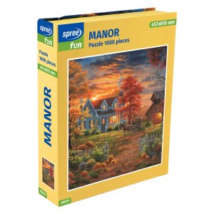 ΠΑΖΛ MANOR 45,7X61CM 1000 ΚΟΜΜΑΤΙΑ ΣΕ ΚΟΥΤΙ "ΒΙΒΛΙΟ"