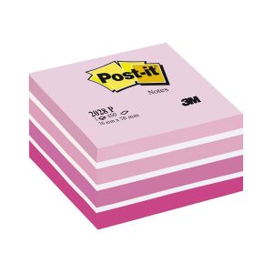 ΧΑΡΤΑΚΙΑ ΑΥΤΟΚΟΛΛΗΤΑ 3Μ POST-IT 76X76MM ΡΟΖ-ΜΩΒ 400 ΦΥΛΛΑ 2028P