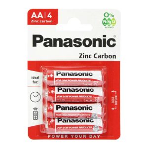 PANASONIC ΜΠΑΤΑΡΙΑ R6 AA ZINC-CARBON (BLISTER)