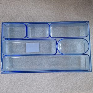ΟΡΓΑΝΩΤΗΣ ΓΡΑΦΕΙΟΥ PLEXIGLASS ΜΠΛΕ