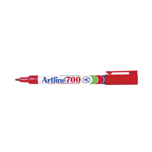 ΜΑΡΚΑΔΟΡΟΣ ΑΝΕΞΙΤΗΛΟΣ ARTLINE 700 ΜΕ ΣΤΡΟΓΓΥΛΗ ΜΥΤΗ ΚOKKINO